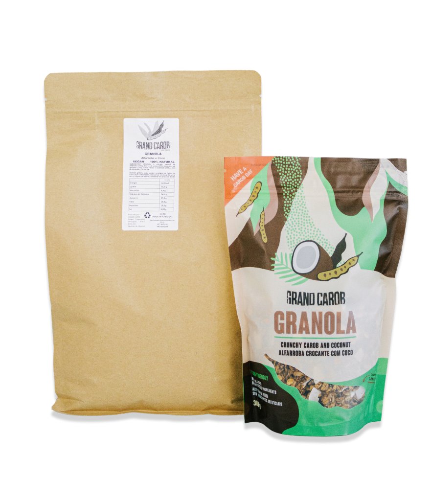 Carob & Coconut Granola 1,5kg Grand Carob