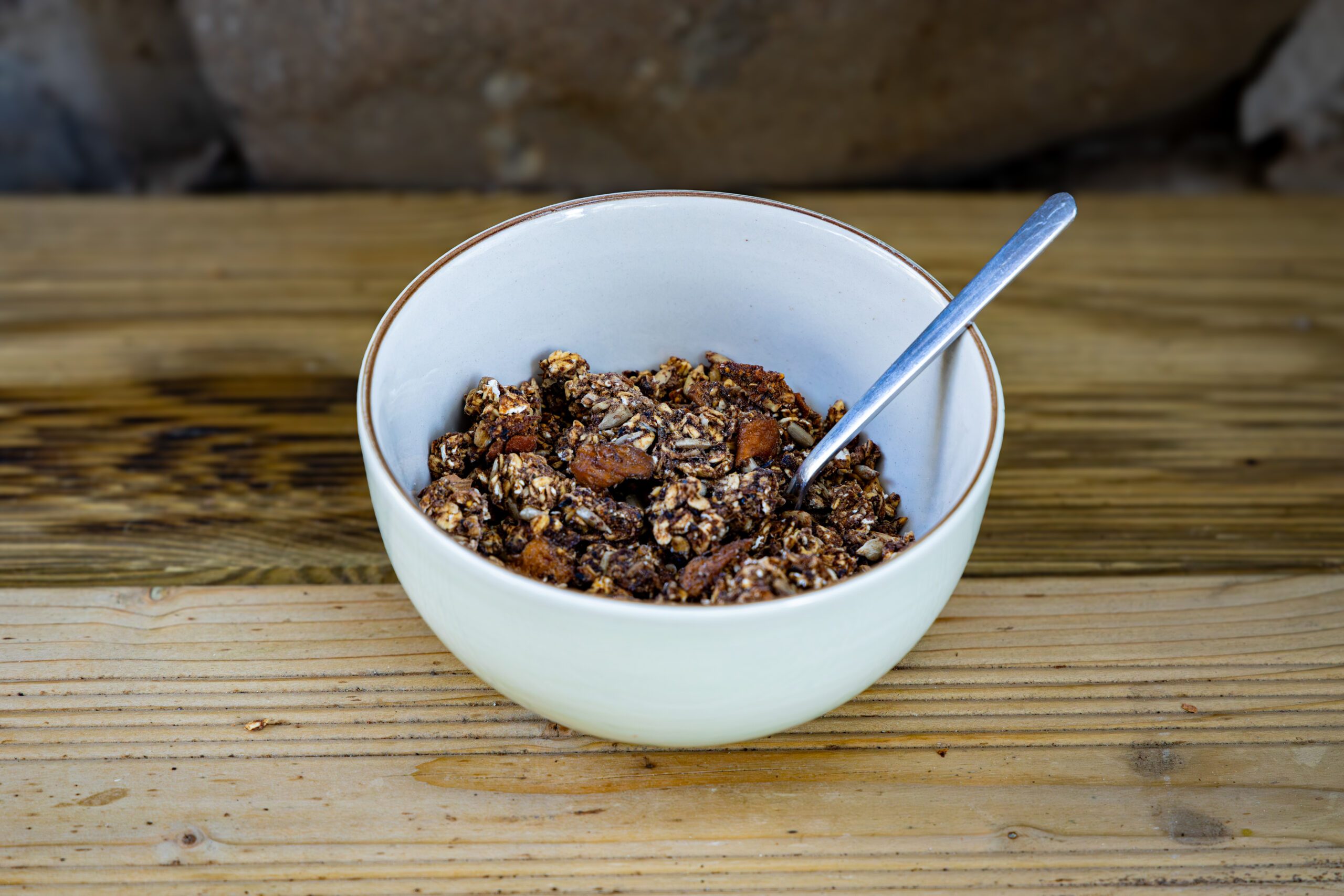 Crunchy Carob, Fig & Almond Granola 300g - Image 3
